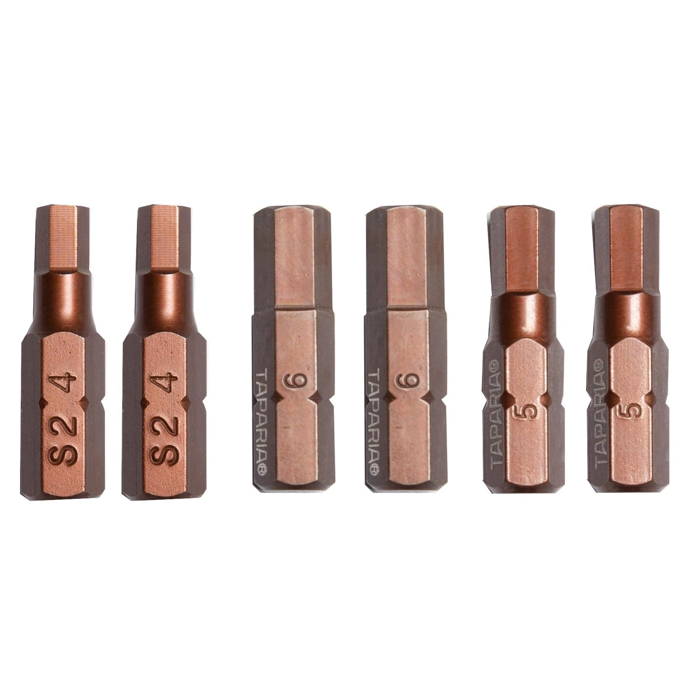 Insert Bits - 25mm 1/4\" Hex Shank S2 Grade