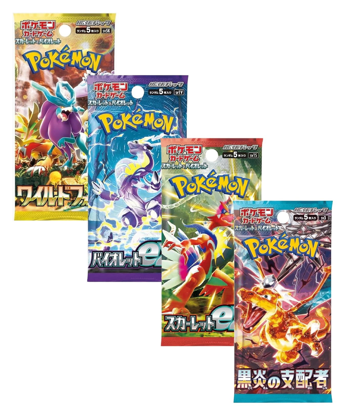 Titan Cards Pokemon GO Booster Pack - 4x 6 cards + Toploader