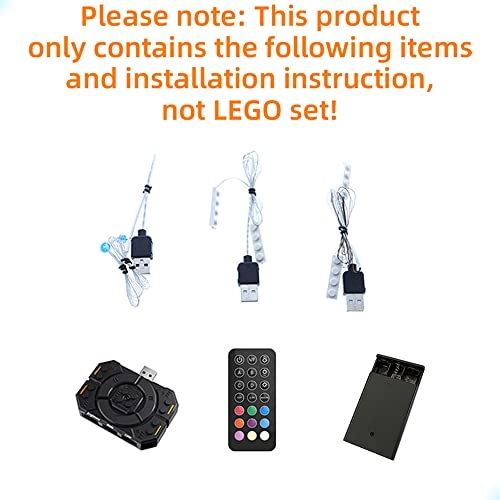 Light Set for LEGO International Raumstation 21321 - Plastic 1 4.5-5V