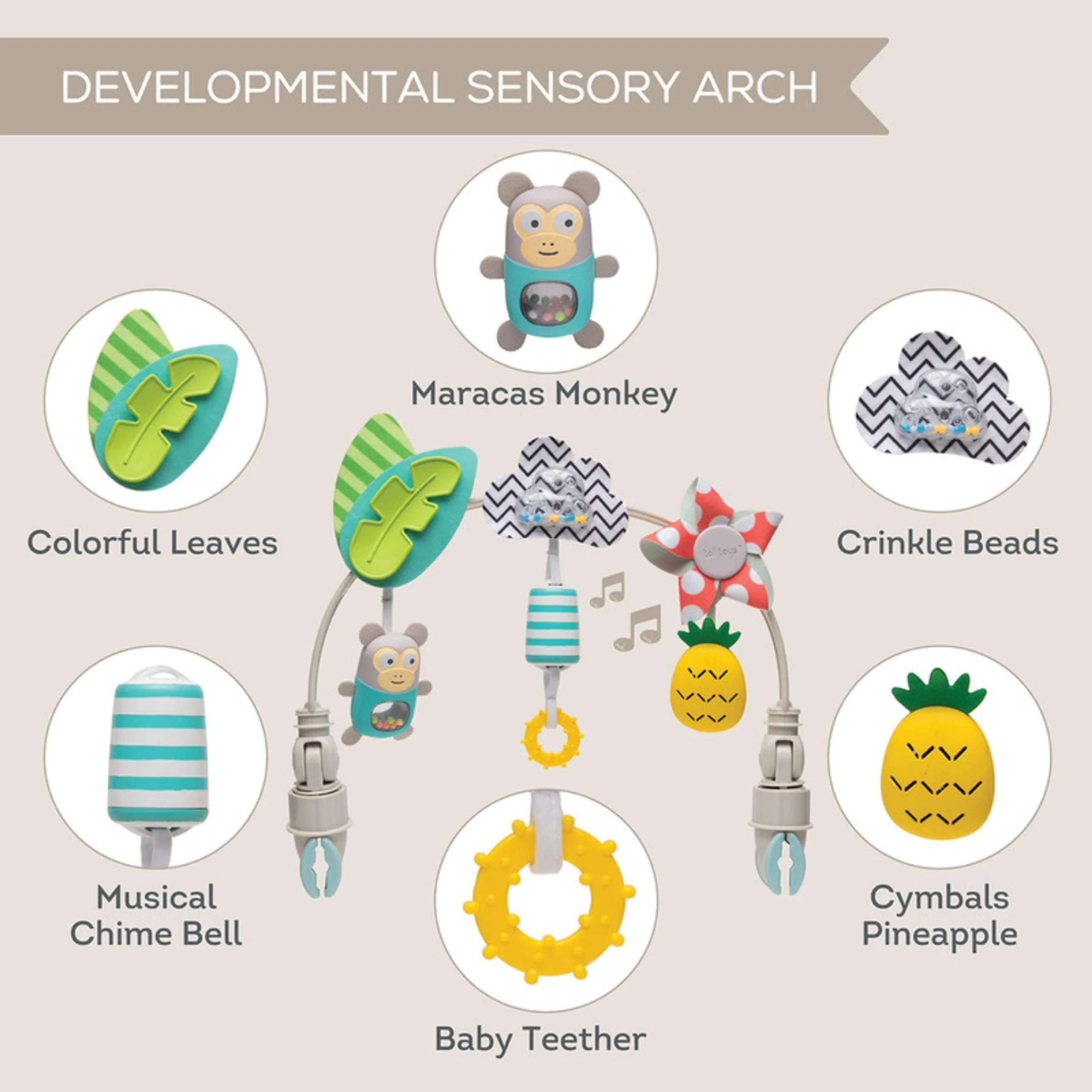 Tropical Orchestra Arch - 0-24 months
