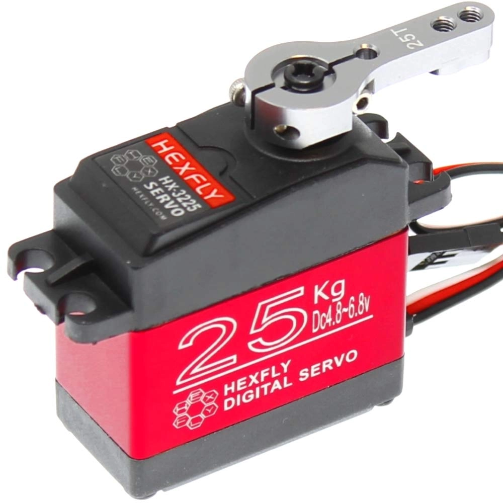MZA STORES Hexfly Servo 25K - Metal Gear Waterproof