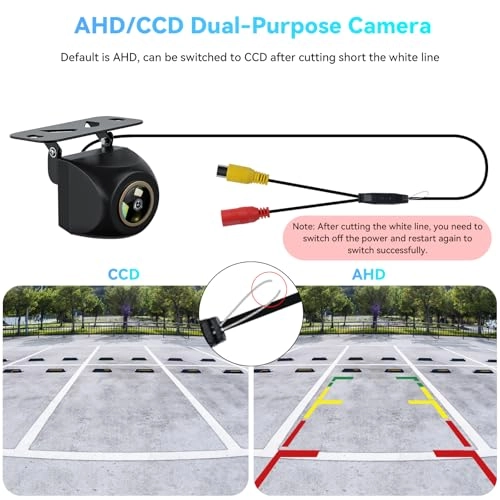 Reversing Backup Camera - Night Vision Wired 782*582 pixels