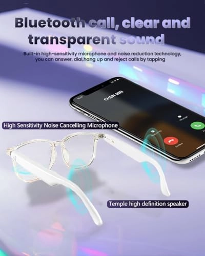 Smart Bluetooth Glasses - Touch Control Voice Control