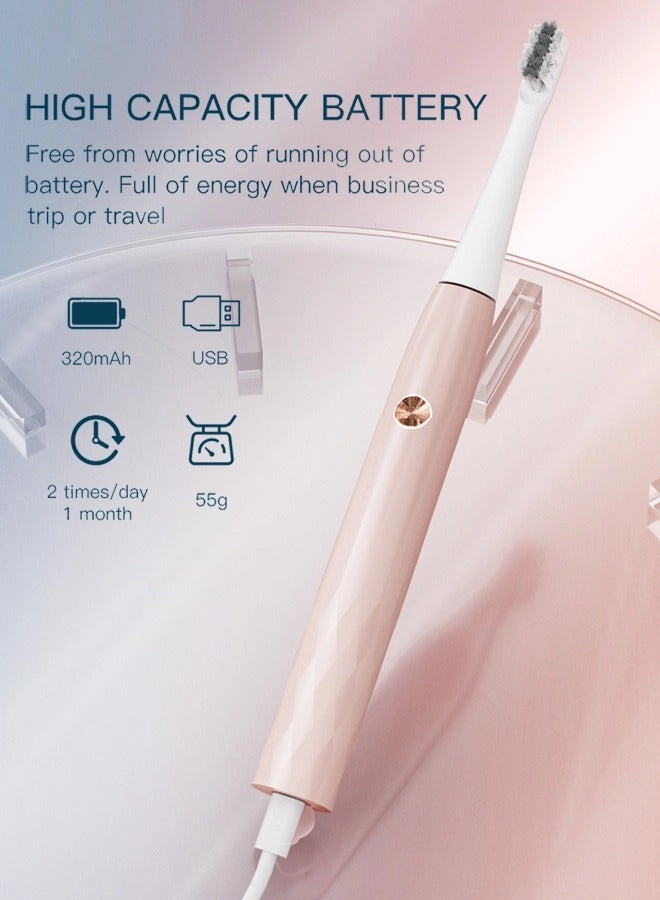 T501 - Electric Toothbrush Pink 60mins