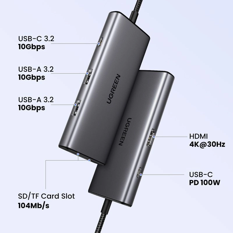 CM498 - 7-in-1 USB-C 4K HDMI