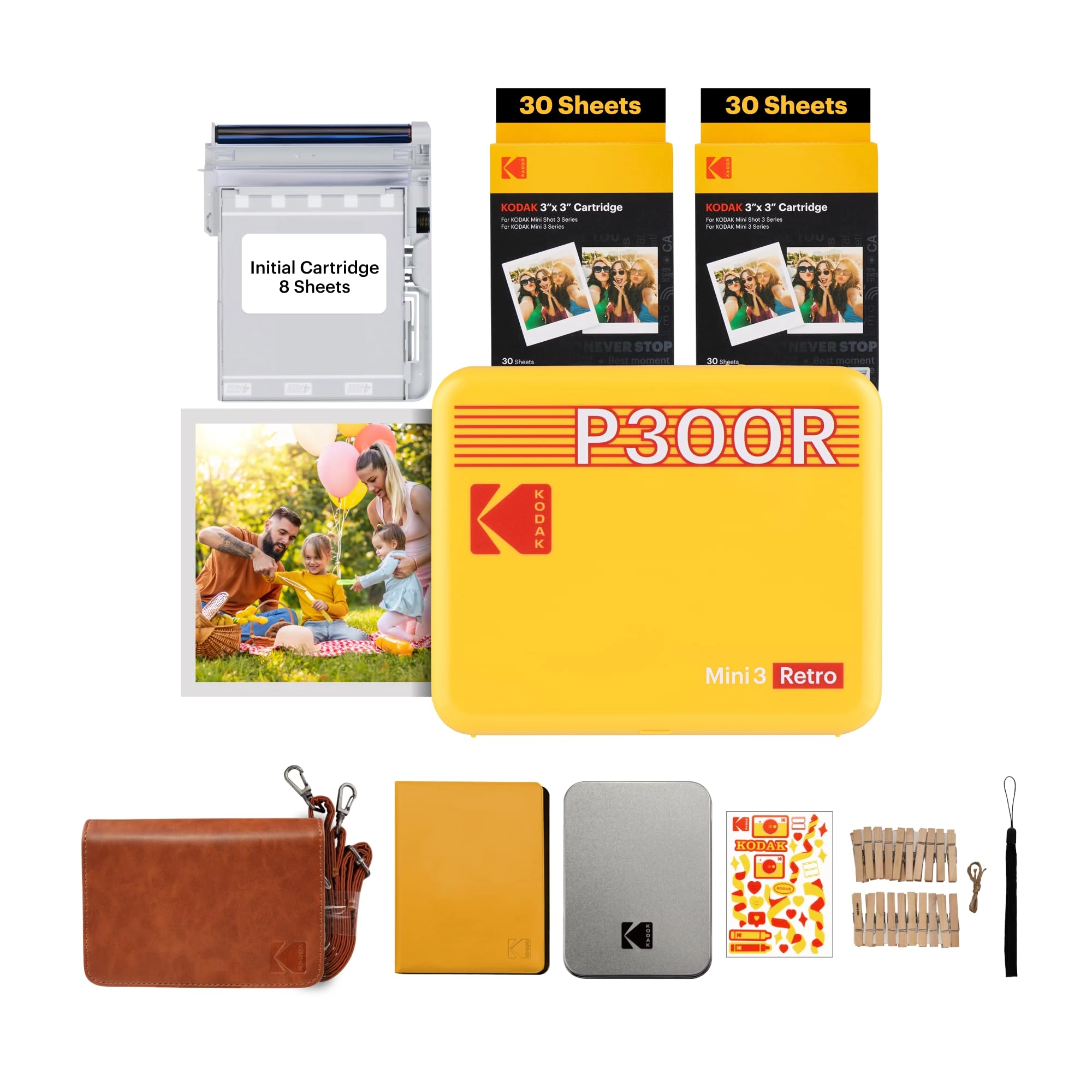 Kodak Mini 3 Retro - 3 X 3 centimeter