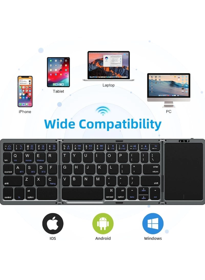 Foldable Bluetooth Keyboard - Wireless