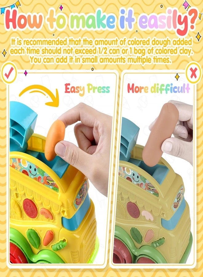 2 in 1 Color Dough Kitchen Creations Set - 3+ years 35 pcs