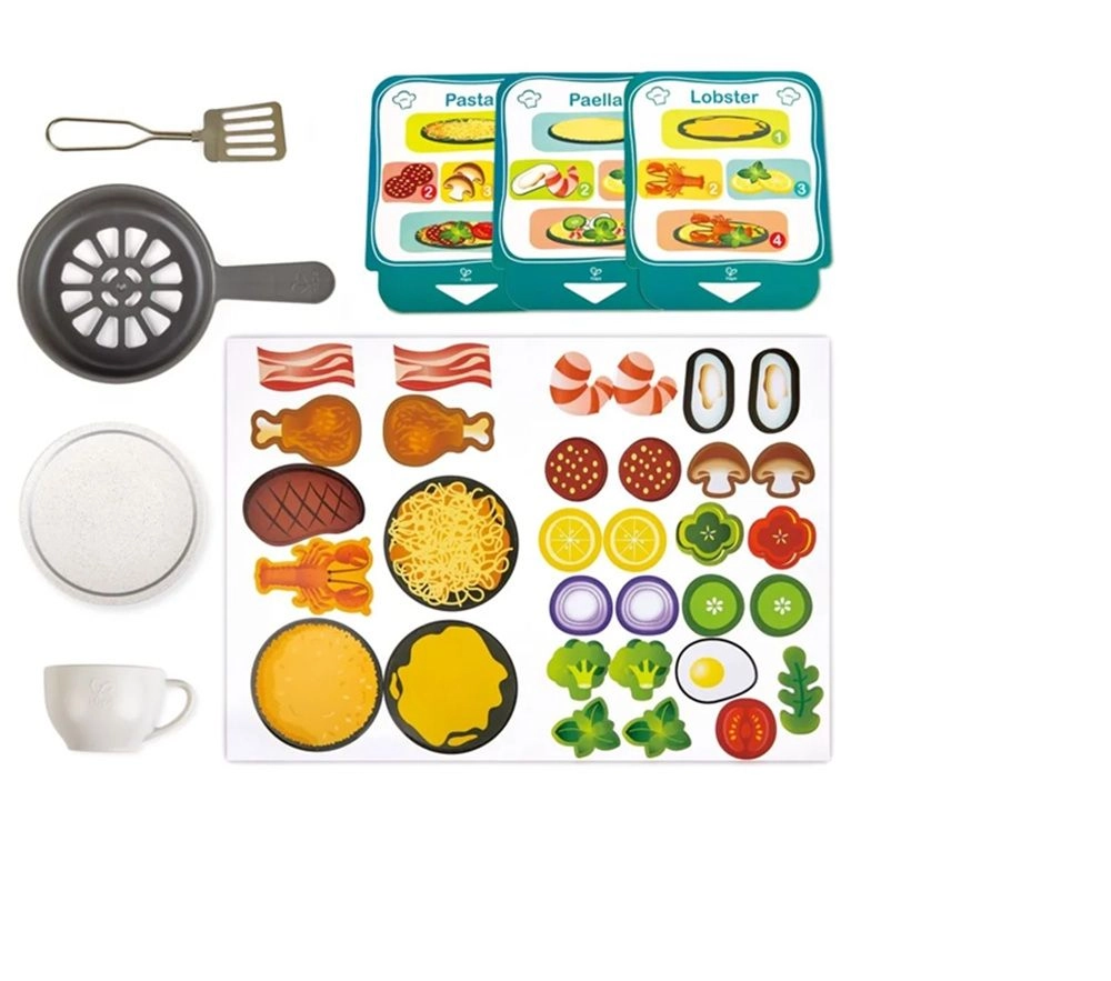 Deluxe Kitchen Playset With Fan Fryer (BDM-E3177)