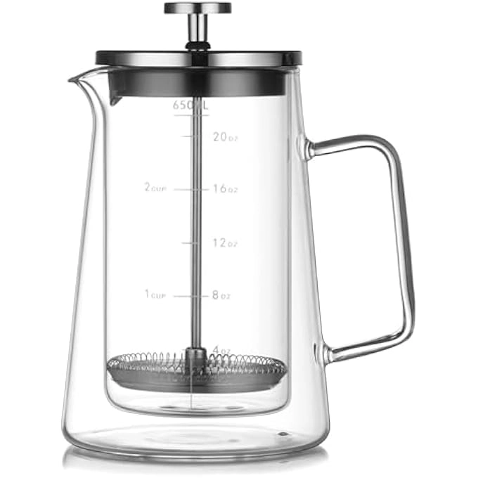 Glass French Press - 650Ml