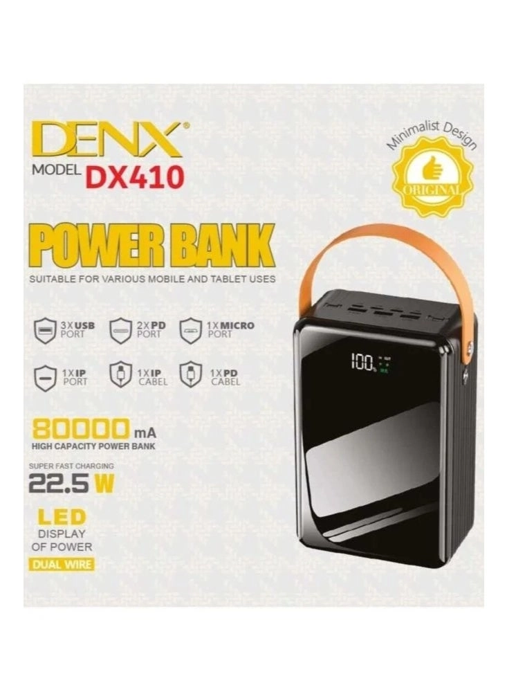 Power Bank - 80000mAh