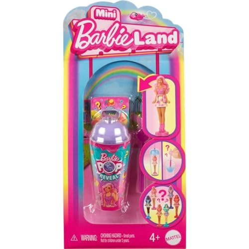 BarbieLand Pop Reveal Micro Doll - 10 piece(s) Ages 4+