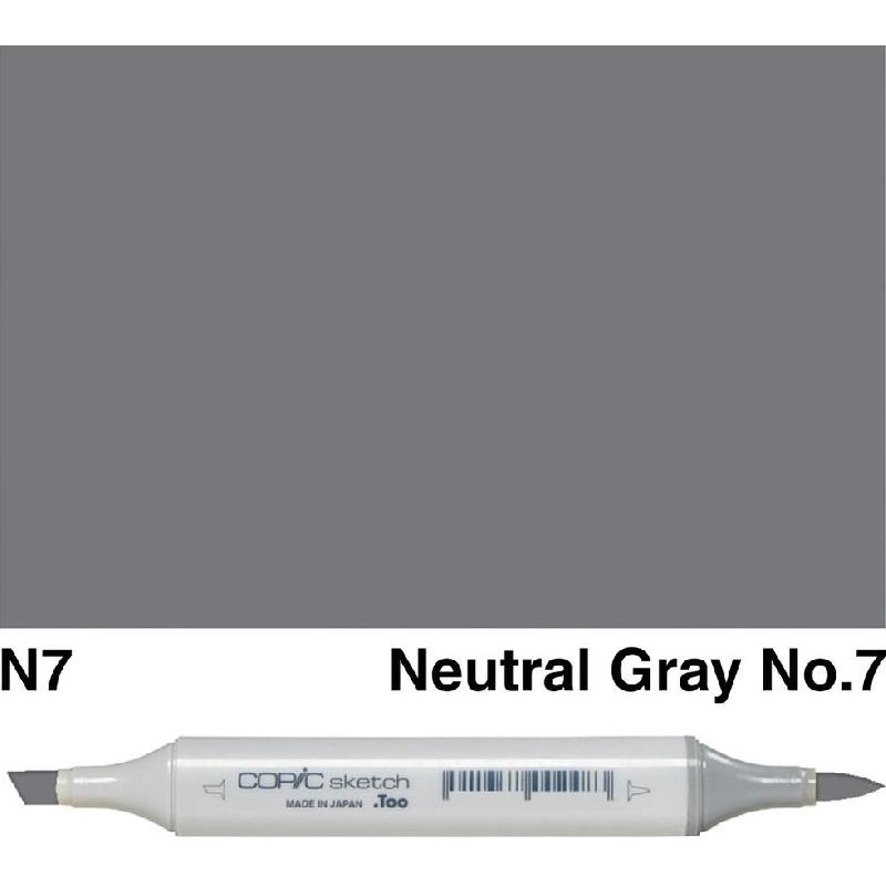Copic Sketch N-7 - Neutral Gray No. 7