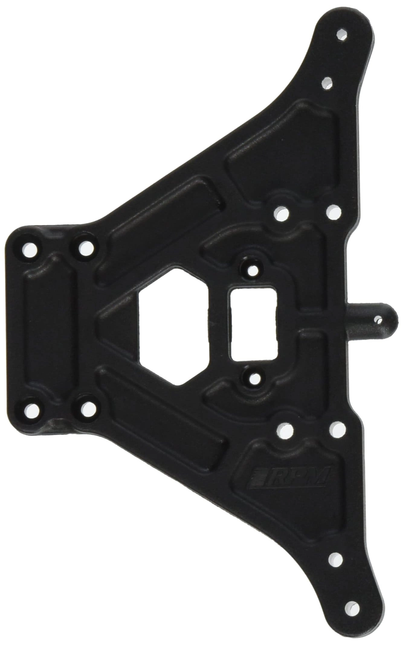 RPM Rear Shock Tower - Nitro Slash Nitro Stampede Nitro Rustler Nitro Sport Black