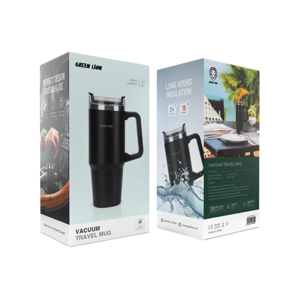 Stainless Steel Vacuum Travel Mug - 900ml