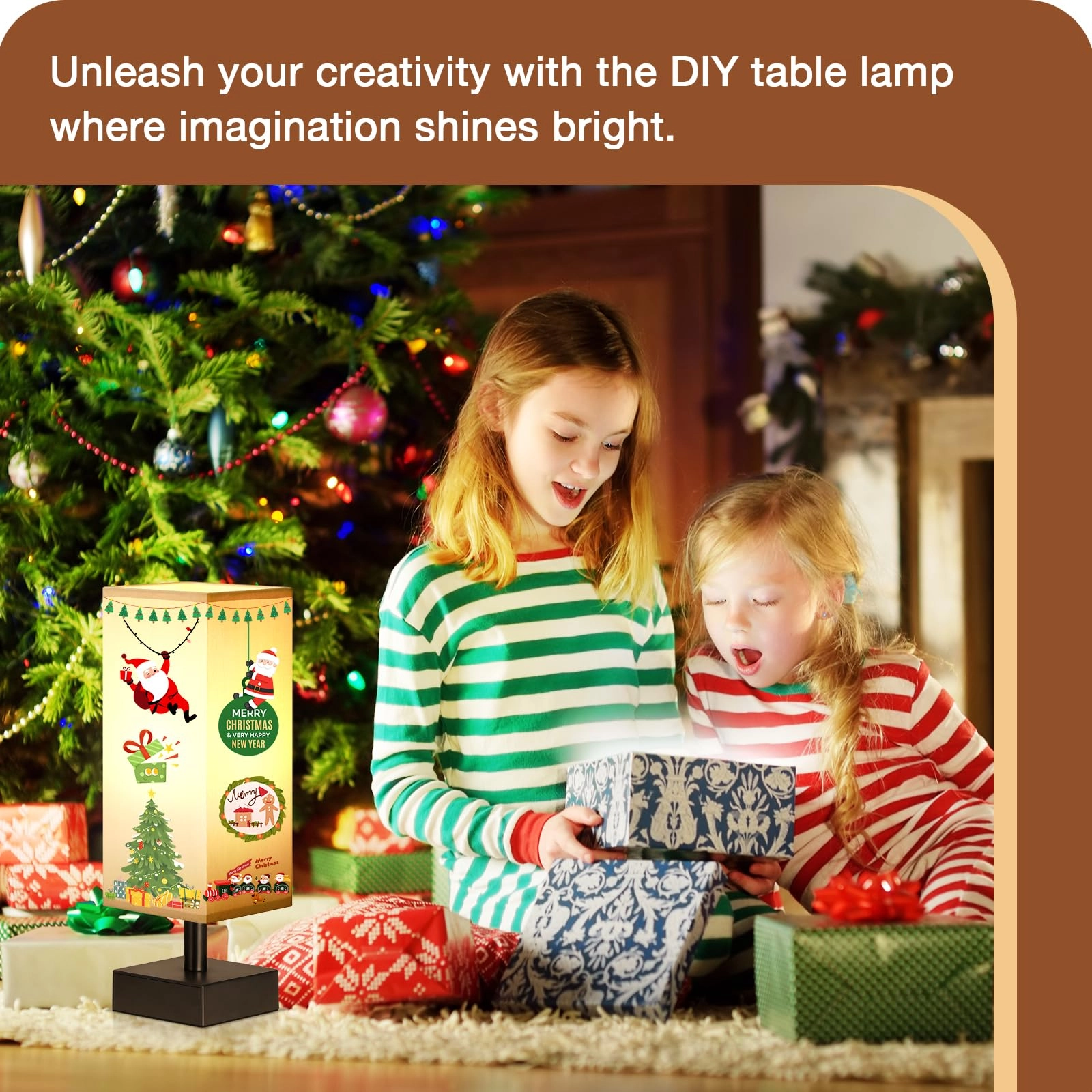 S6-16 - Linen Black Small Table Lamp