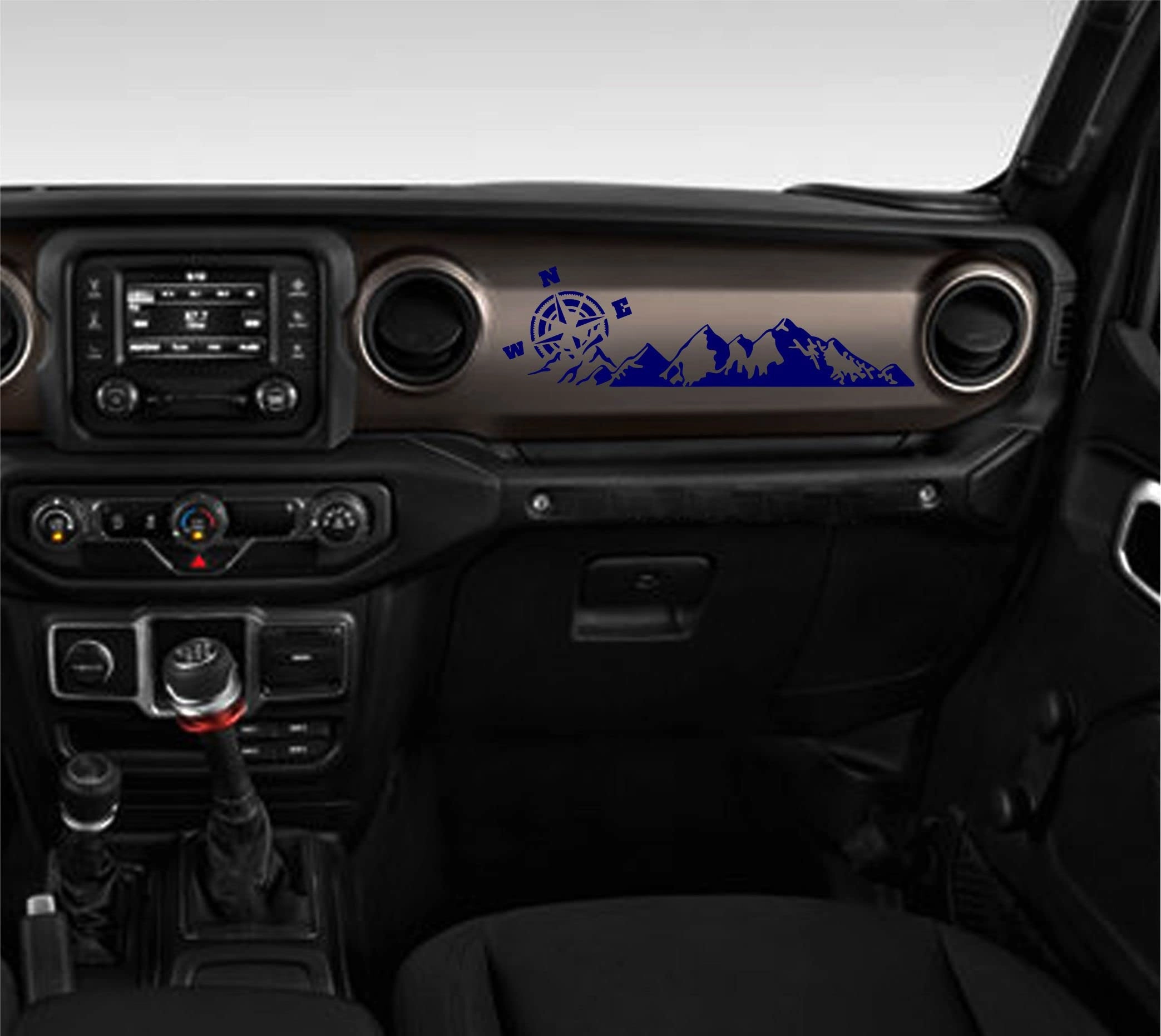 Car Dashboard Stickers