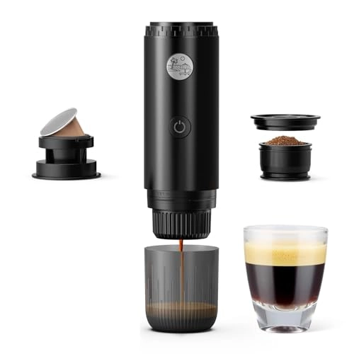 Portable Coffee Maker - powder capsules
