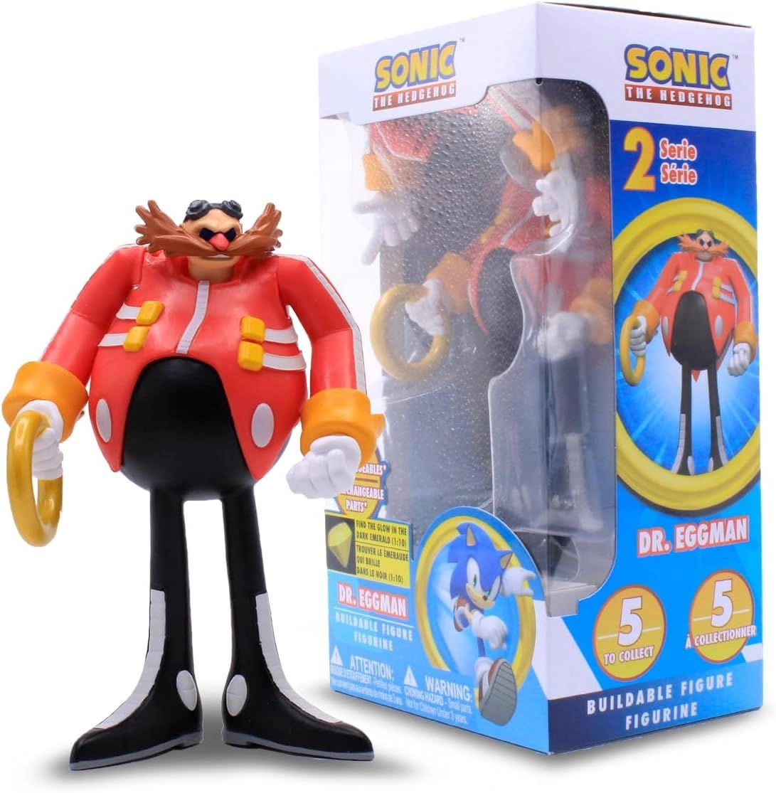 Just Toys LLC Dr. Eggman - Sonic The Hedgehog - 3+