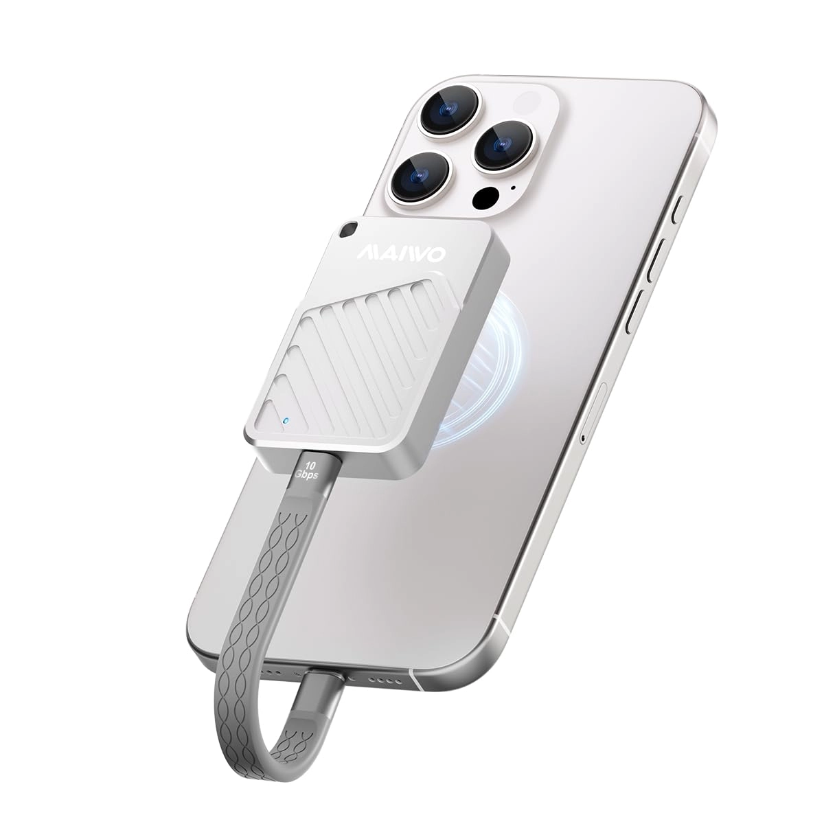 MAIWO Magnetic M.2 NVMe SSD Enclosure - 2230/2242 USB3.2 GEN2