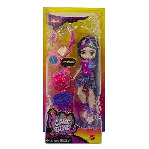 Lumina Fashion Doll - 8 – 10-in Blue & Neon Hair Ages 4+