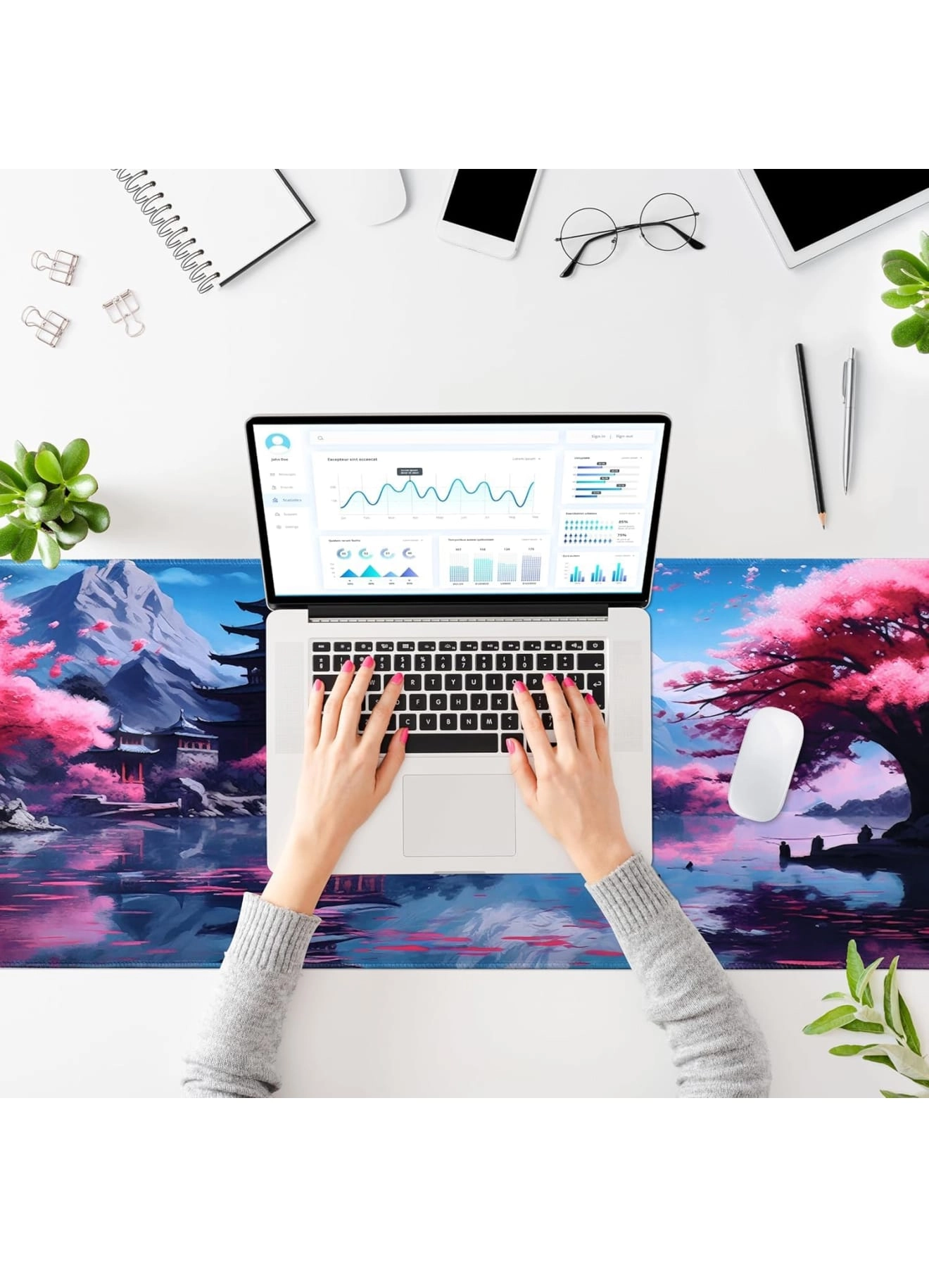 Extended Gaming Mouse Pad - 80x30 cm