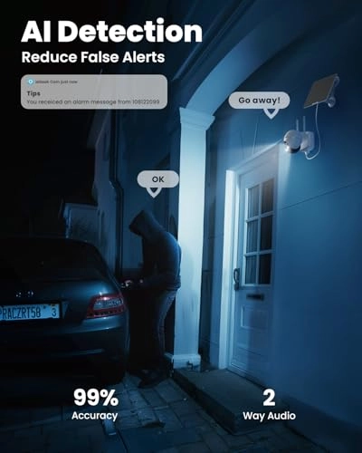 4G LTE Cellular Security Camera 2K