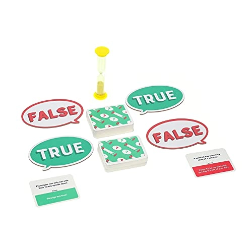 True or False - 100 game cards 4 voting paddles