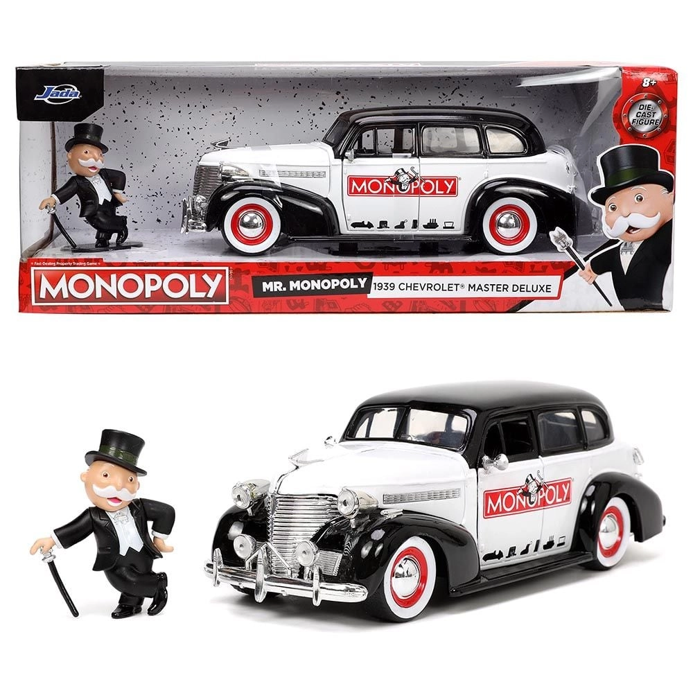 Jada Mr Monopoly 1939 Chevy Master with Figure - 1:24