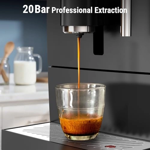 9s - CS-KFJ06-LM Fully Automatic Built-in Grinder Milk Frother