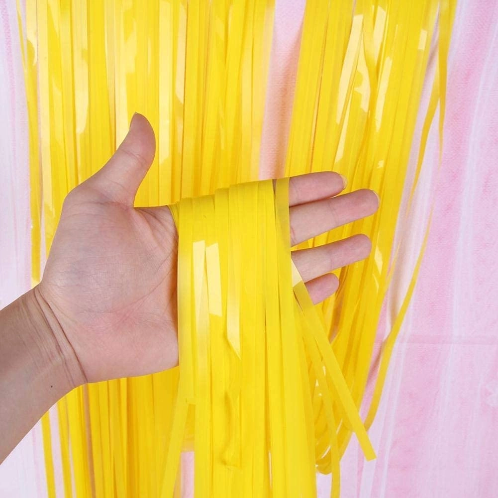 Polyester Fringe Curtain - 1 piece(s) Wedding Baby Shower Birthday