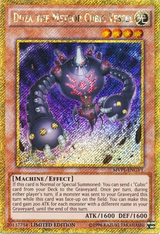 Yu-Gi-Oh! Movie Duza the Meteor Cubic Vessel MVP1-ENGV1 - English