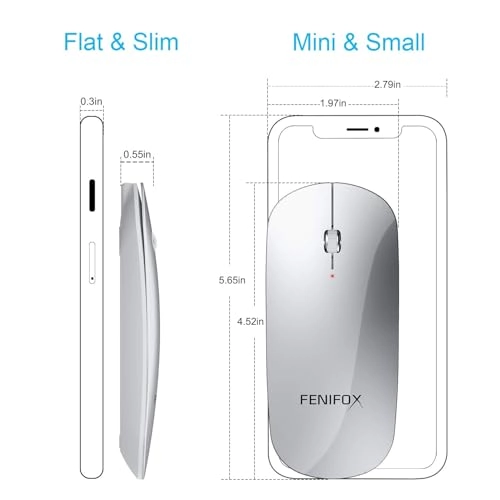 Slim Mini Travel Mouse - Bluetooth