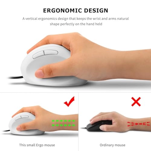 Vertical Mouse - Wired