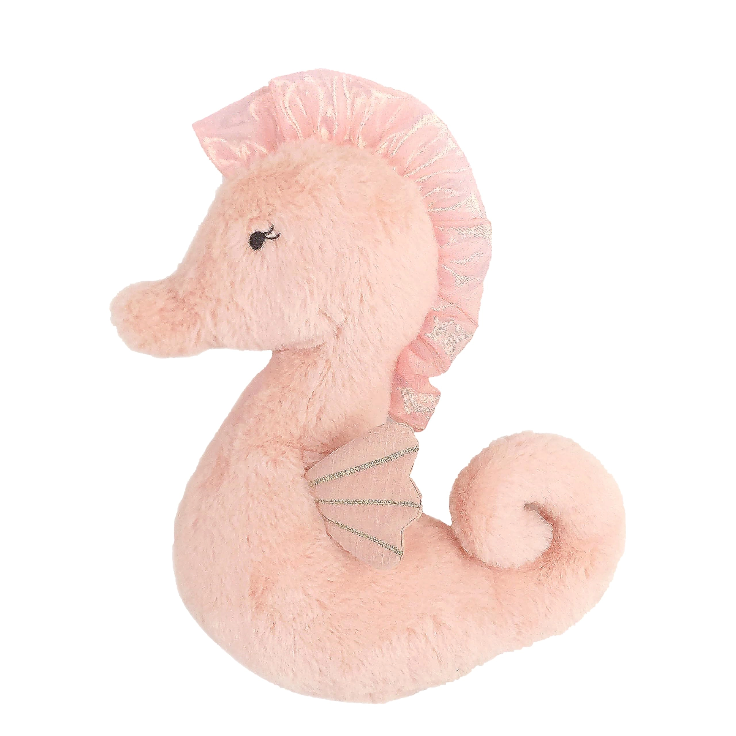 MON AMI Saby The Seahorse Saby 30 cm Plush - Soft Pink