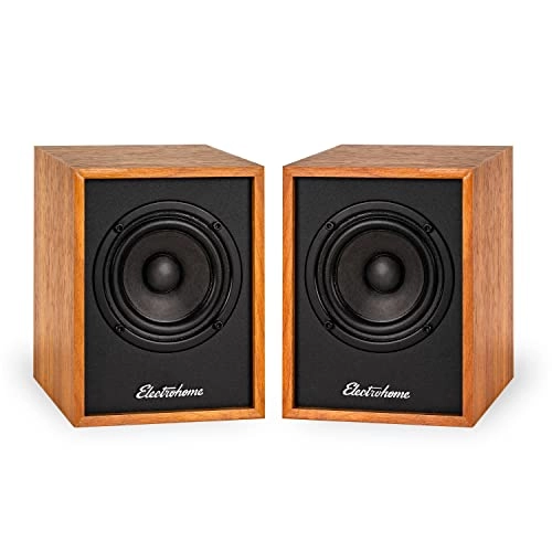 Electrohome Huntley - Powered Bookshelf Speakers Bluetooth 5