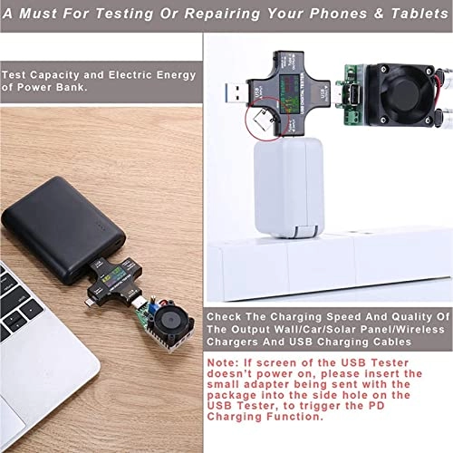 USB C Tester - 3.6-32V 0.00-5.10A