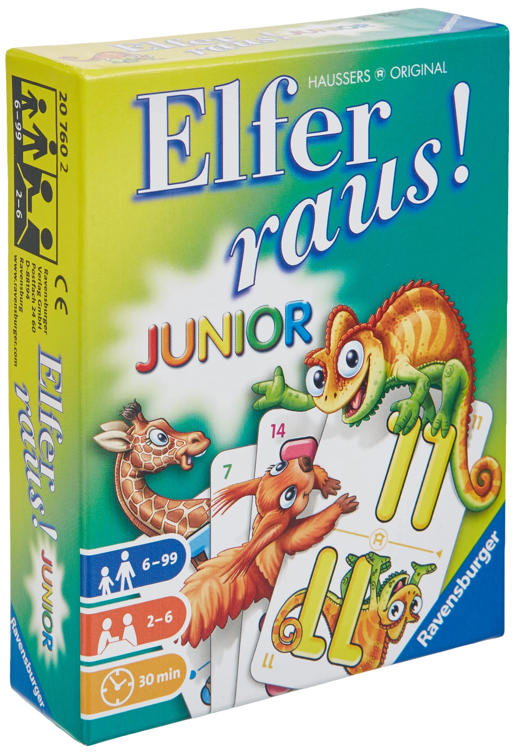 Ravensburger Eleven Starts: Junior - Card Game
