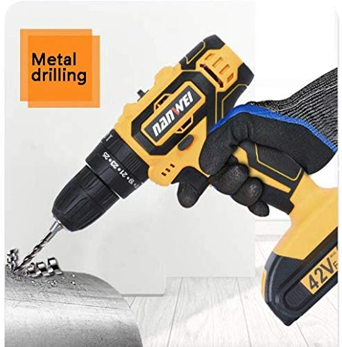 Cordless Drill - 42V 25-speed LED Light