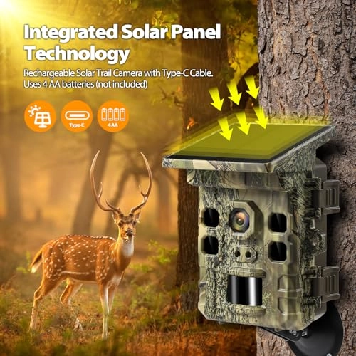 Solar Trail Camera - 32MP