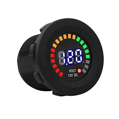 LED Display Voltmeter - 12V Waterproof