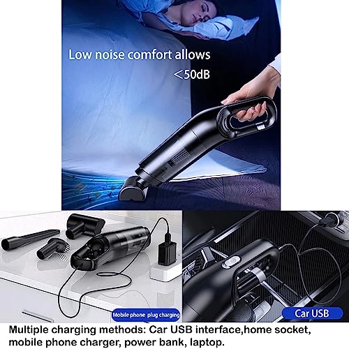 Car Vacuum Cleaner - 10000Pa Cordless 30 minutes