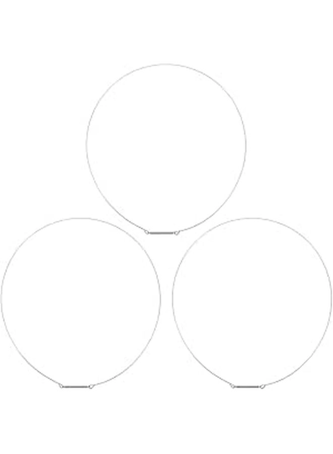 TOYZFRIENDY washer door gasket retaining ring - 36cm 3pcs Front Load