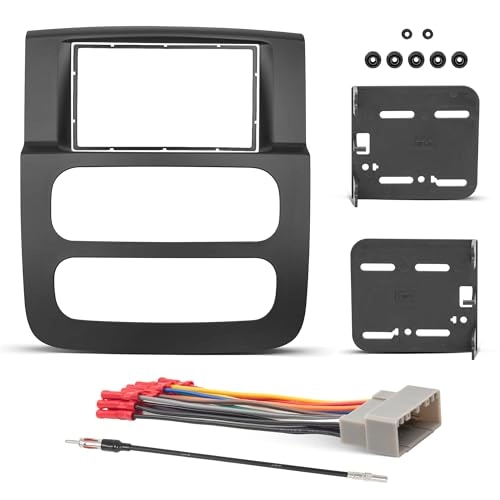 NuIth Double DIN Installation Kit - 2002-2005 ram 1500, 2002-2005 ram 2500, 2002-2005 ram 3500