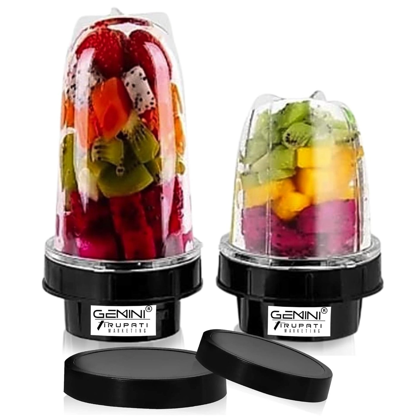 Bullet Jars - 530 ML 350 ML ABS Transparent