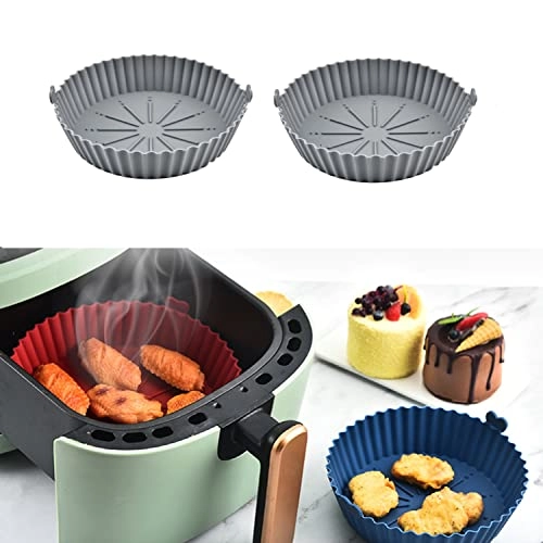 Silicone Air Fryer Liner - food grade silicone 2Pcs