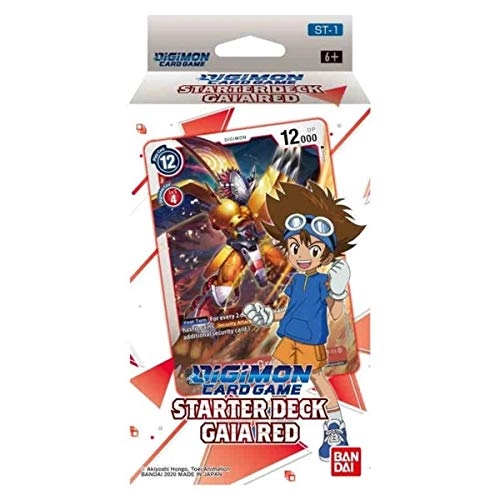 Bandai Digimon Card Game: Starter Deck- Gaia Red