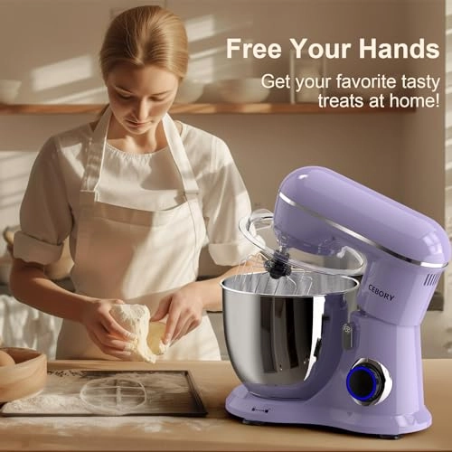 Electric Mixer - 6.5 Quarts 660 watts