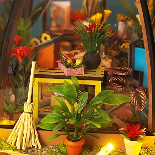 Miniature DIY Dolls House Kit - Starry Flower House