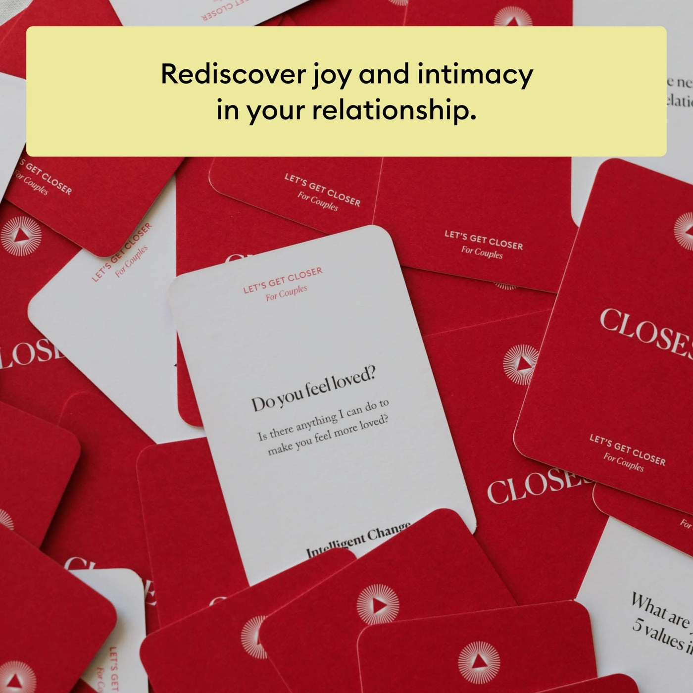 Let's Get Closer: Couple's Edition - Conversation Cards 100 Icebreaker Cards